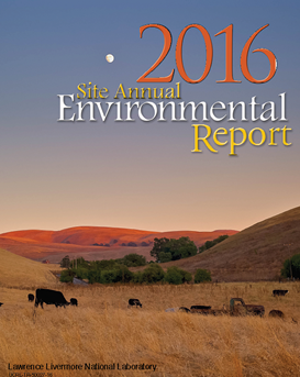 Environmental Report 2016 cover.